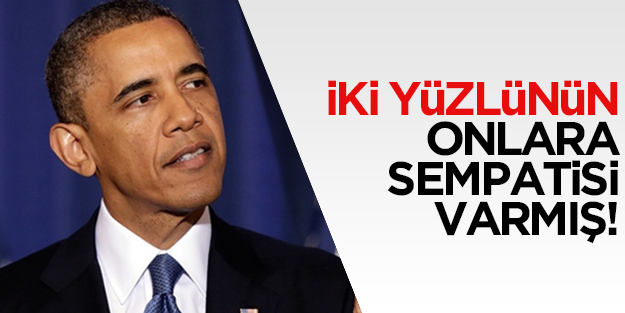 İkiyüzlü Obama’nın Gazze halkına sempatisi varmış!
