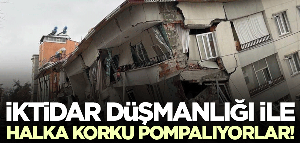 İktidar düşmanlığı ile halka korku pompalıyorlar! CHP'li Taşcıer'den AFAD'a çirkin itham