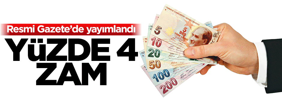 İlaç fiyatlarına yüzde 4 zam