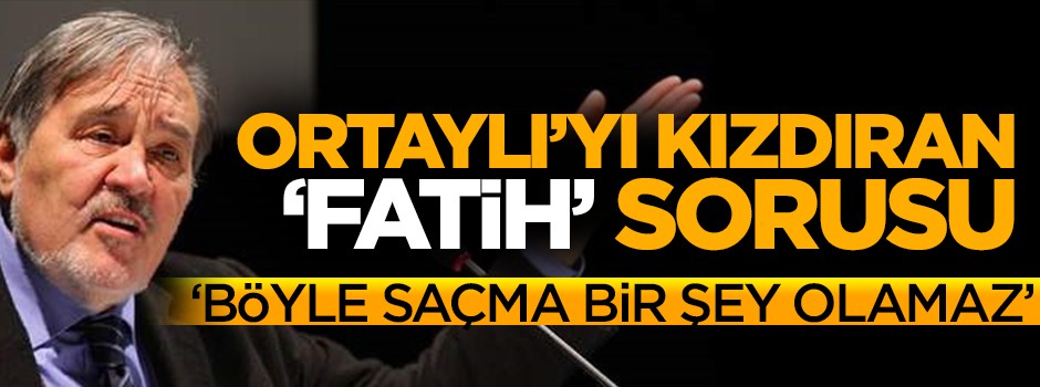 İlber Ortaylı, Şengör'e cevabı aylar önce vermiş