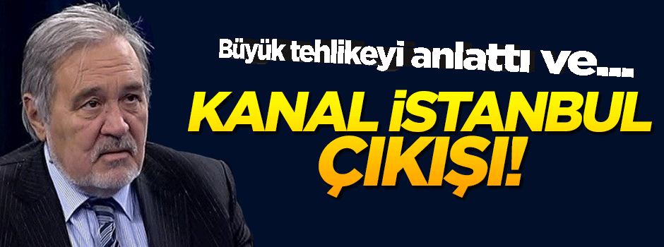 İlber Ortaylı'dan flaş 'Kanal İstanbul' açıklaması!