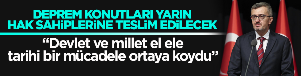 İletişim Başkanı Duran: Devlet ve millet el ele tarihi bir mücadele ortaya koydu