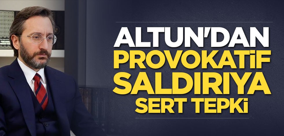 İletişim Başkanı Fahrettin Altun'dan kiliseye yapılan saldırıya tepki