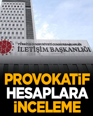 Provokatif hesaplara inceleme