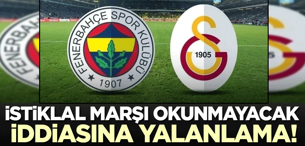 İletişim Başkanlığı'ndan 'Riyad'da İstiklal marşımız okunmayacak' iddiasına ilişkin açıklama!