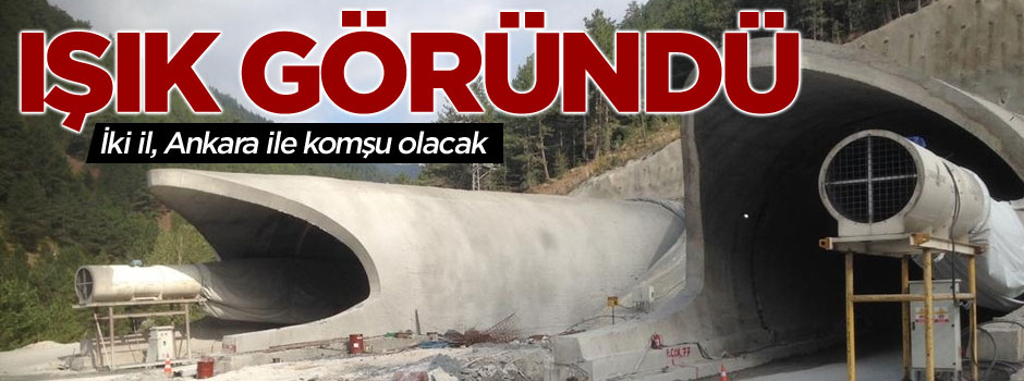 Ilgaz Tüneli'nde "Işık Göründü" Töreni