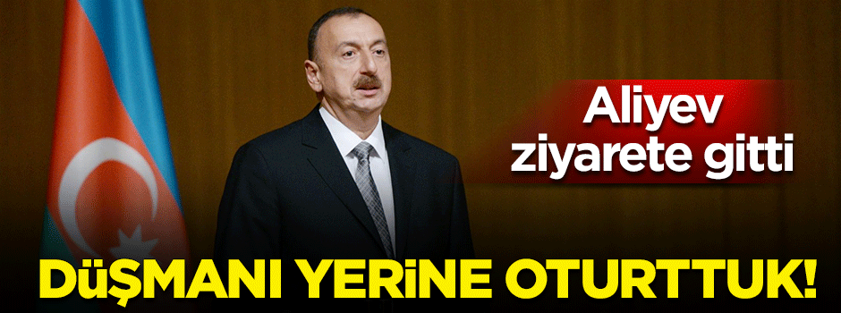 İlham Aliyev'den yaralı askerlere ziyaret
