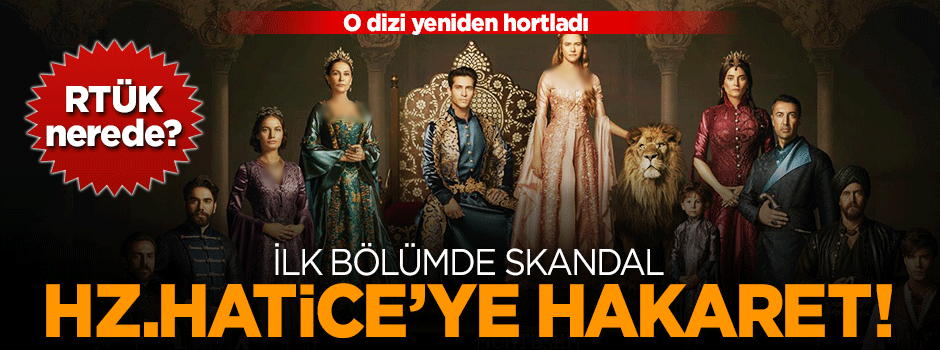 İlk bölümde skandal! Hatice ismine hakaret