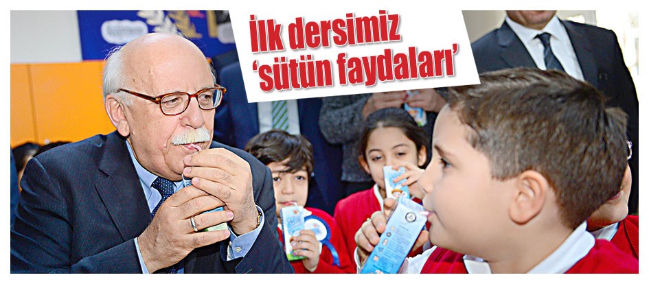 İlk dersimiz ‘sütün faydaları’