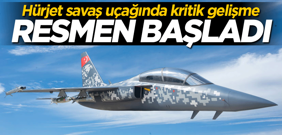 İlk Hürjet prototipi için üretim faaliyetleri başladı