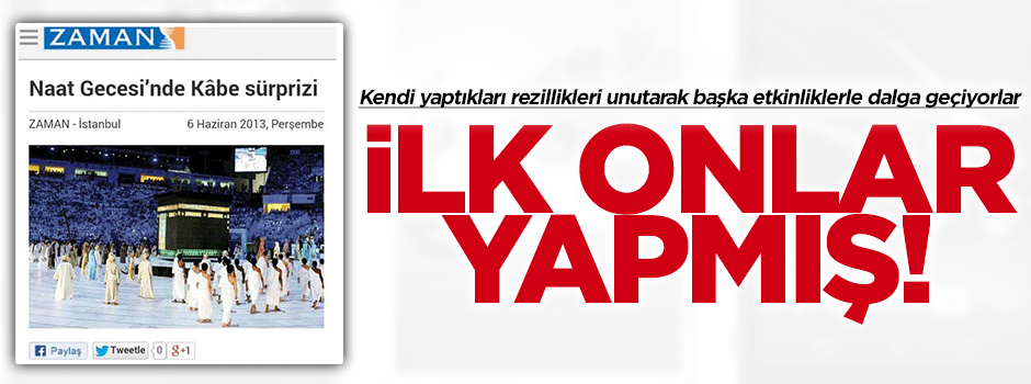 İlk 'Kabe maketi'ni paralel örgüt yapmış