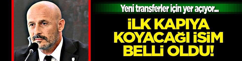 İlk kapıya koyacağı isim belli oldu! İtaliano düğmeye bastı bile... 