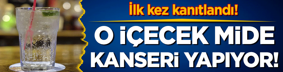 İlk kez kanıtlandı: O içecek kanser yapıyor!