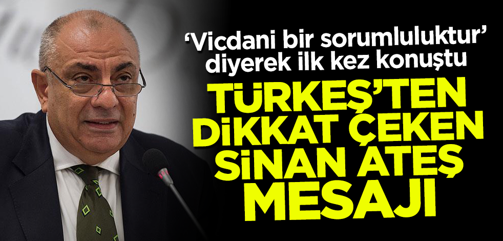 İlk kez konuştu! Tuğrul Türkeş'ten dikkat çeken Sinan Ateş mesajı