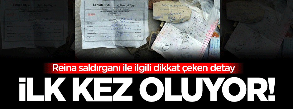 İlk kez oluyor! Teröristle ilgili dikkat çeken detay