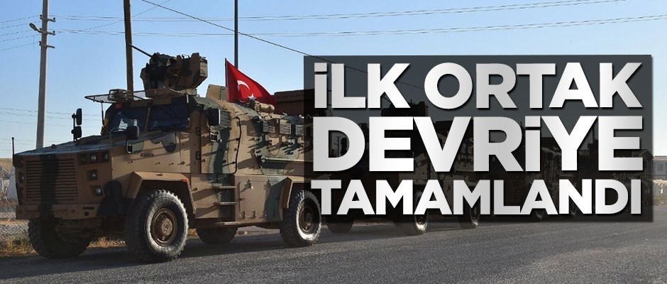 İlk ortak kara devriyesi tamamlandı