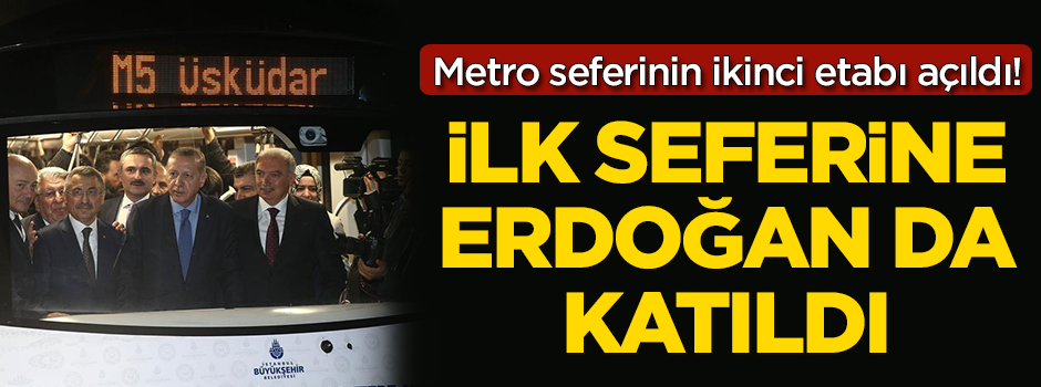 İlk seferine Erdoğan da katıldı
