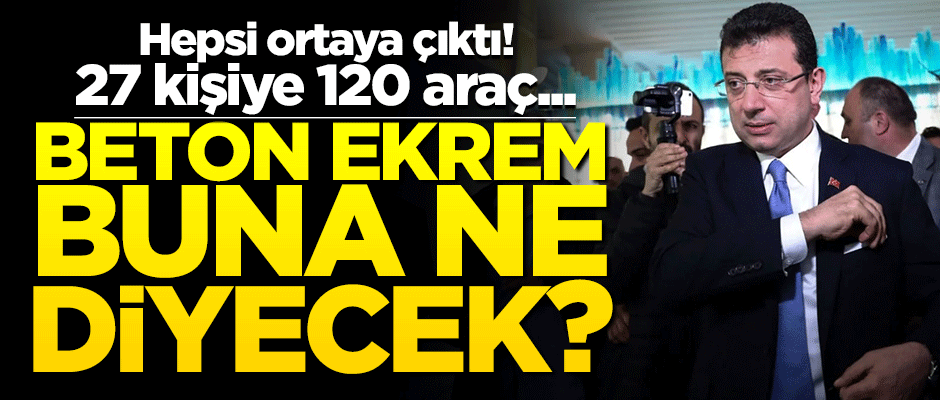 İmamoğlu buna ne diyecek? İsraf tablosu ortaya çıktı!