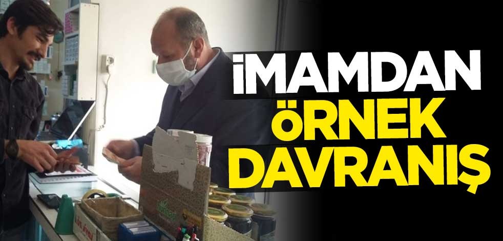 İmamdan örnek davranış