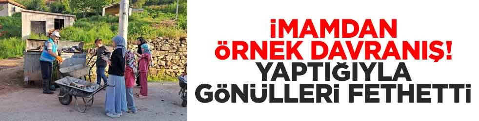 İmamdan örnek davranış! Yaptığıyla gönülleri fethetti
