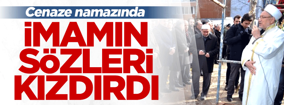 CHP'li meclis üyesinin ağabeyinin cenazesinde imama tuhaf tepki