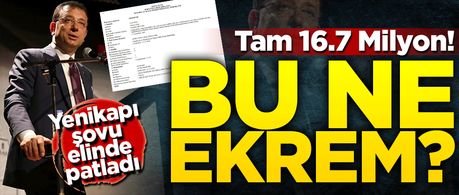 İmamoğlu 16.7 milyona yeni araç kiralamış!