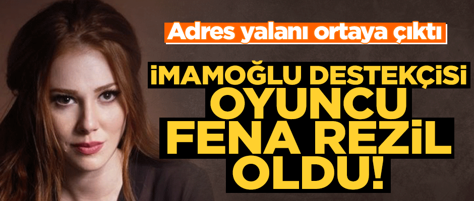 İmamoğlu destekçisi oyuncu Elçin Sangu rezil oldu