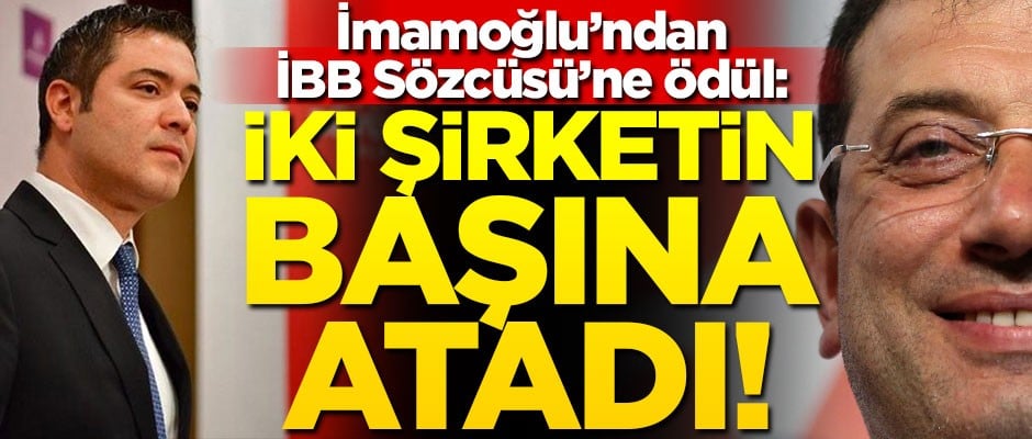 İmamoğlu, İBB Sözcüsü Murat Ongun’u iki şirketin başına atadı