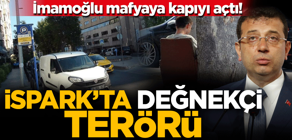 İmamoğlu mafyaya kapıyı açtı! İspark’ta değnekçi terörü