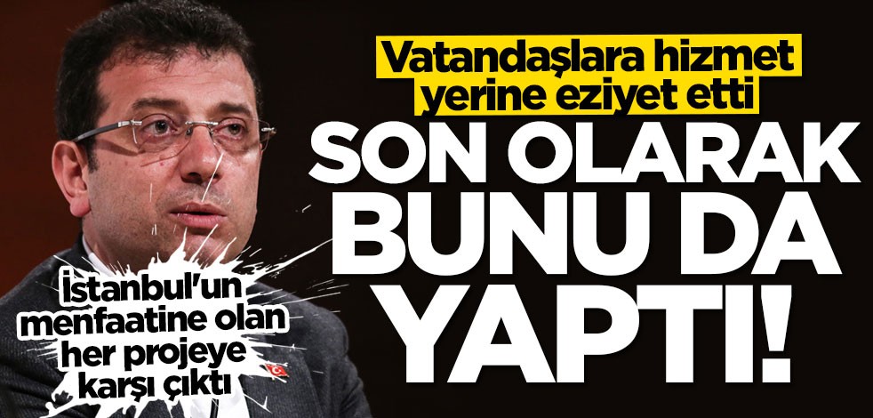 İmamoğlu Şehir Hastanesi'ne giden metro projesini durdurdu