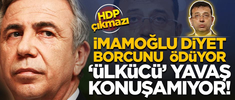 İmamoğlu tepkili, ‘Ülkücü’ Yavaş sessiz!