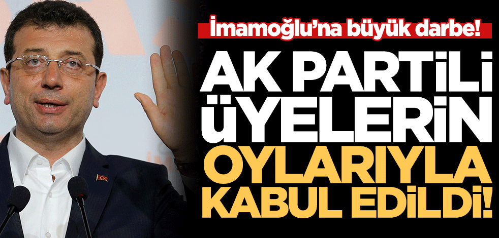 İmamoğlu'na büyük darbe! Büyükşehire ait taşınmazlar ilçe belediyelerine devredildi
