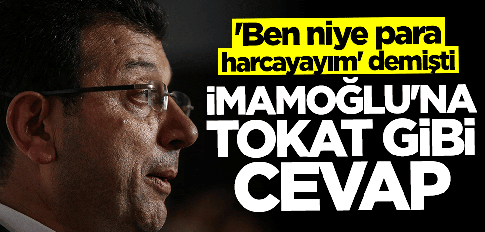 İmamoğlu'na çok sert cevap: Yandaşa yedirmekten yatırıma para kalmıyor