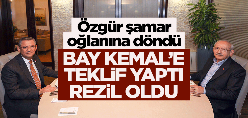 İmamoğlu'na karşı Kılıçdaroğlu! Özgür Özel fena rezil oldu