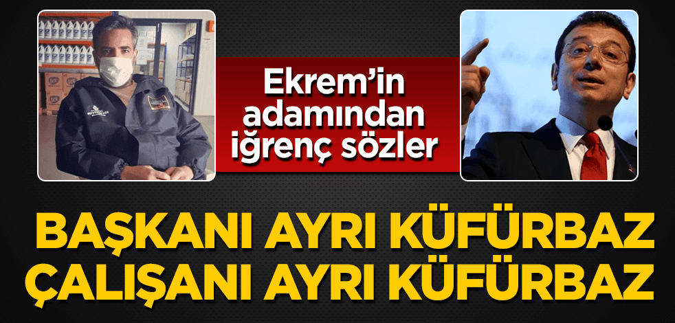 İmamoğlu'na özendi! İBB çalışanından Tevfik Göksu'ya tehdit!