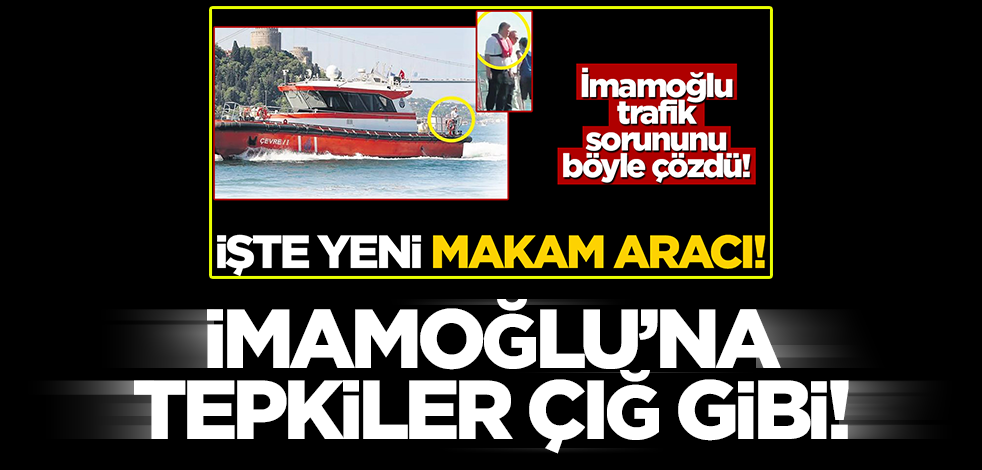 İmamoğlu'na tepkiler çığ gibi!