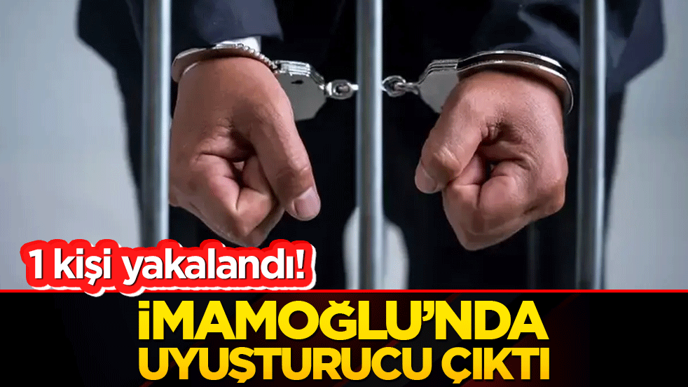İmamoğlu'nda uyuşturucu operasyonu!