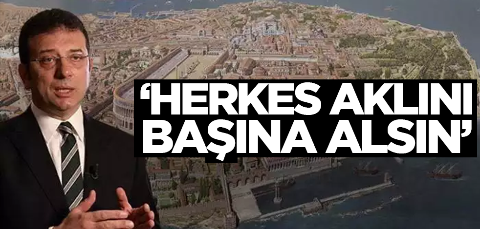 İmamoğlu'nun Antik Roma hayaline sert tepki! "Herkes aklını başına alsın!"