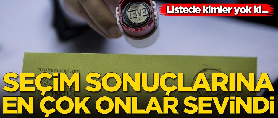 İmamoğlu'nun kazanmasına en çok onlar sevindi!