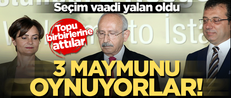 İmamoğlu'nun seçim vaadi yalan oldu! Topu birbirlerine attılar