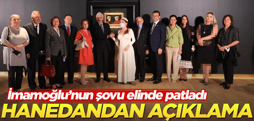 İmamoğlu'nun şovu elinde patladı! Hanedandan açıklama