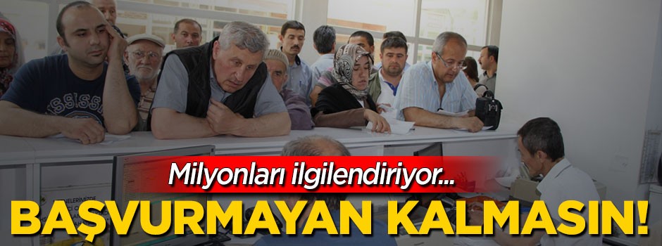 İmar Barışı için başvuranların sayısı 2 milyona dayandı!