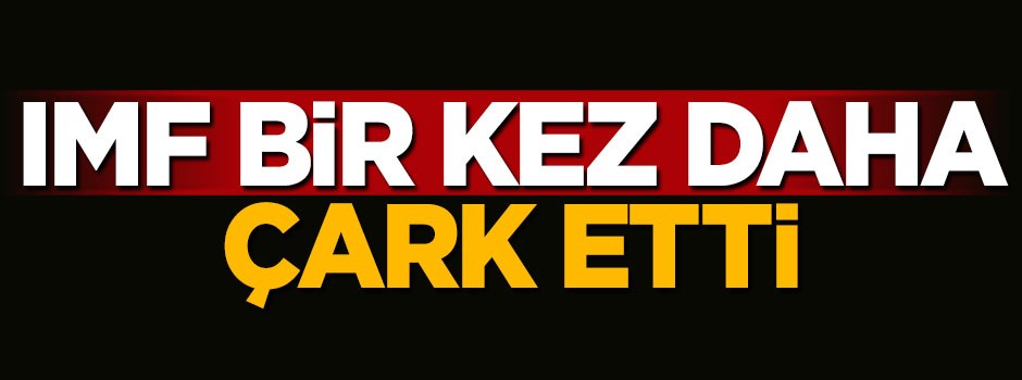IMF bir kez daha çark etti
