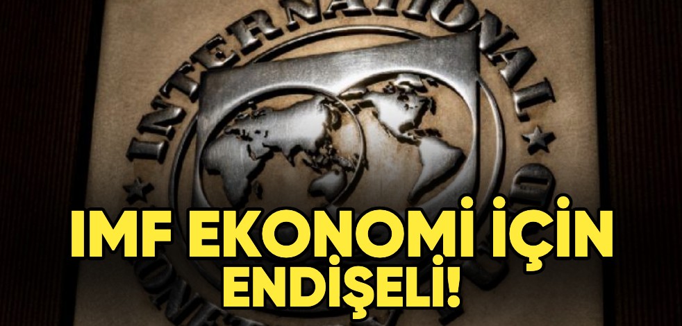IMF ekonomi için endişeli!