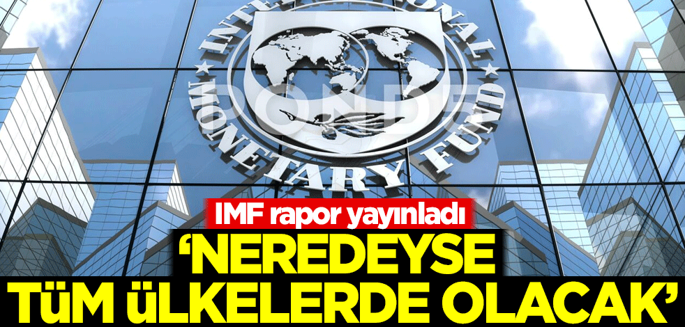 IMF: Neredeyse tüm ülkelerde olacak