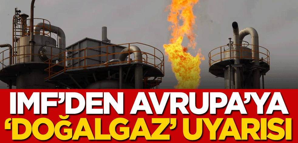 IMF'den Avrupa'ya 'doğalgaz' uyarısı