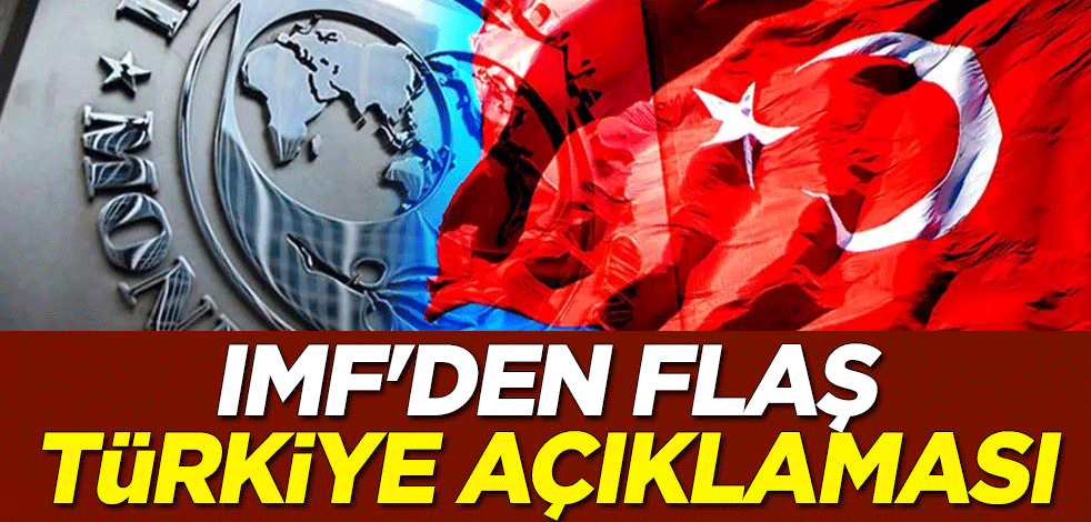 IMF'den flaş Türkiye açıklaması