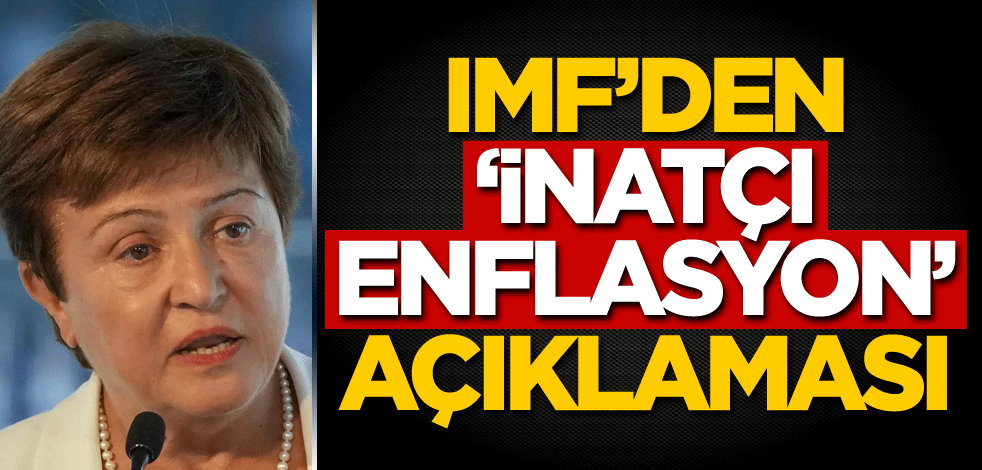 IMF'den 'inatçı enflasyon' açıklaması