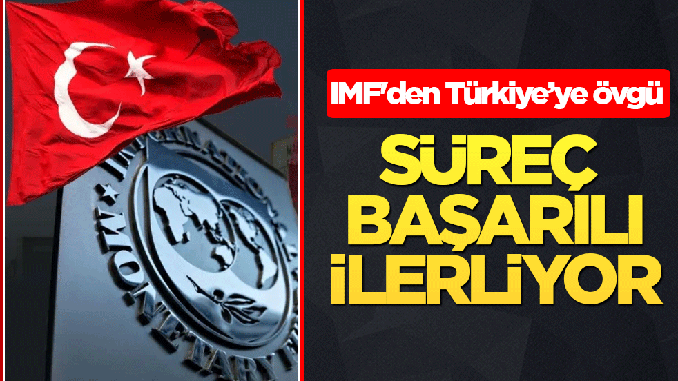 IMF'den Türkiye’ye övgü: Süreç başarılı ilerliyor