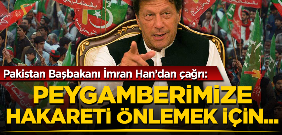 İmran Han'dan Hz. Peygamber'e hakaretin suç sayılması için Batı'yı boykot çağrısı